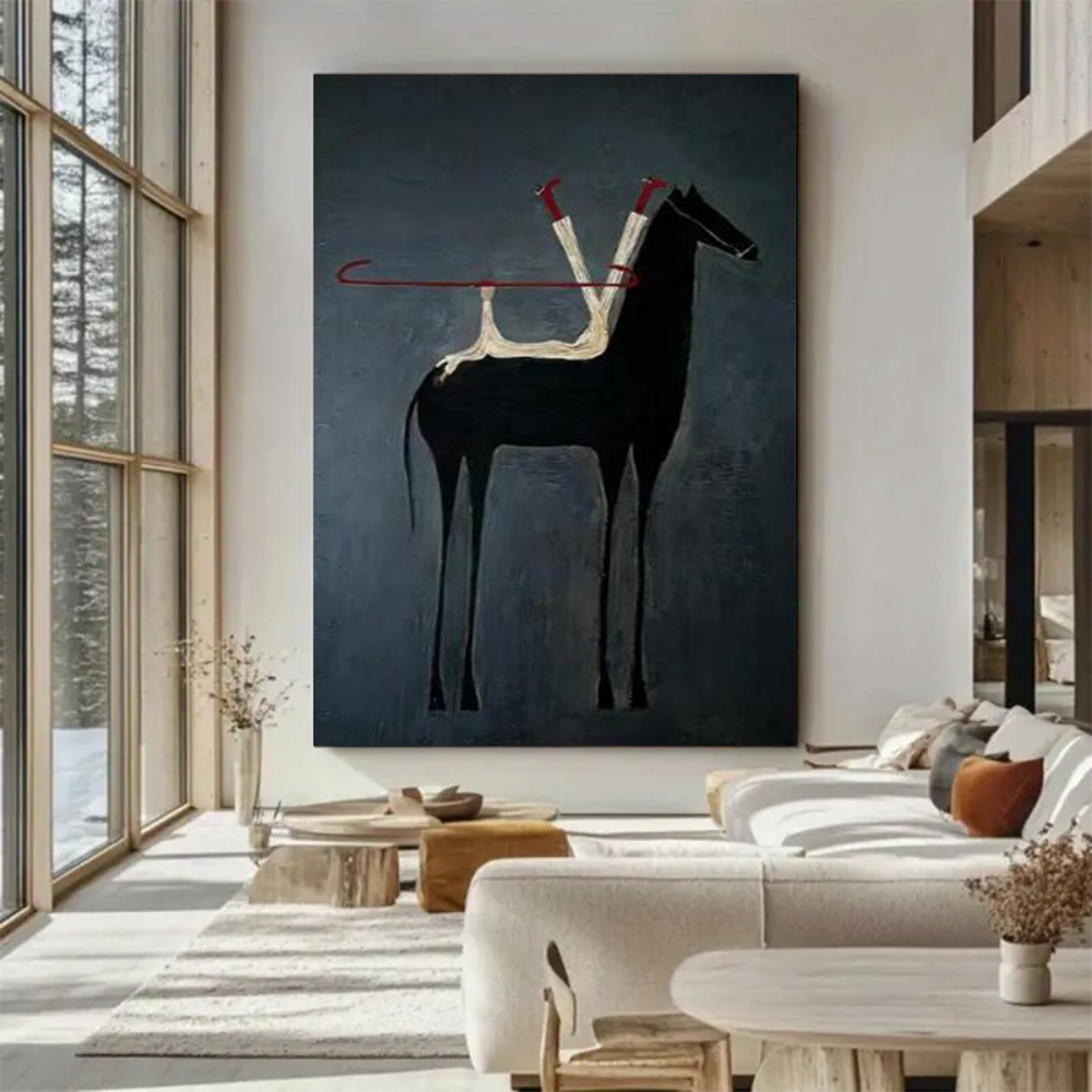 Home Decor Under 100 - 100% Ręcznie Malowany Abstrakcyjny Obraz Olejny