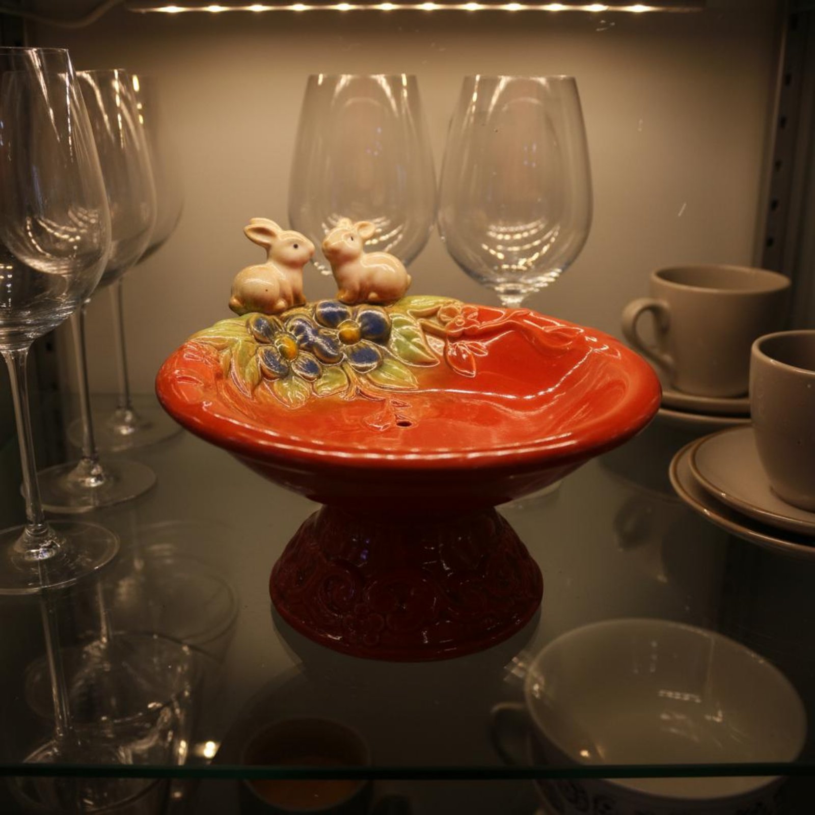 Ceramic Trinket Dish - Taca na drobiazgi w kształcie ptaka