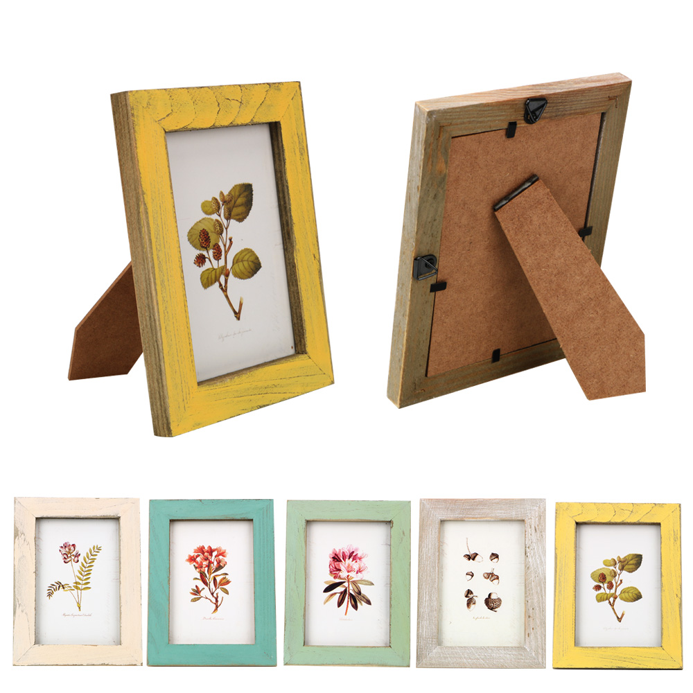 Bamboo Photo Frame - Kreatywna drewniana para ślubna ramki na