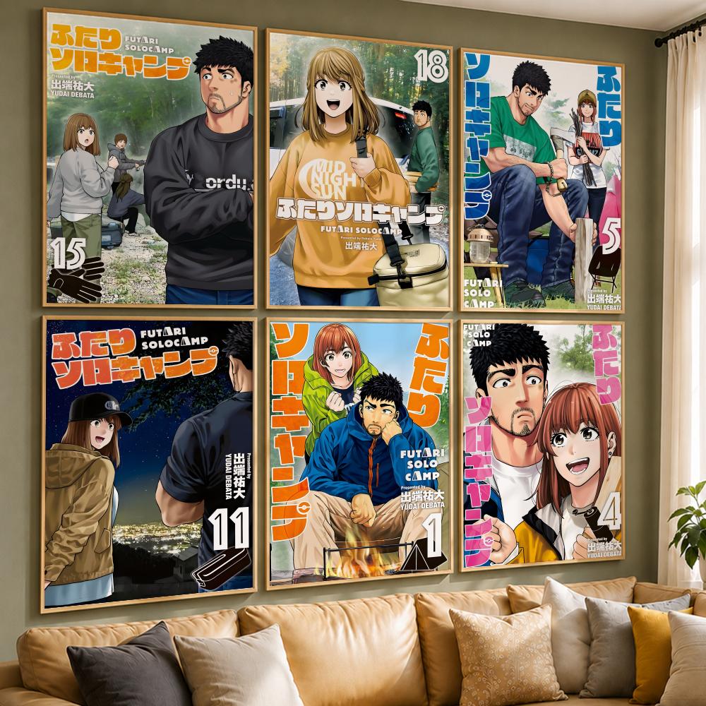 Home Decor Solo - Popularny plakat anime S-Solo Camping for