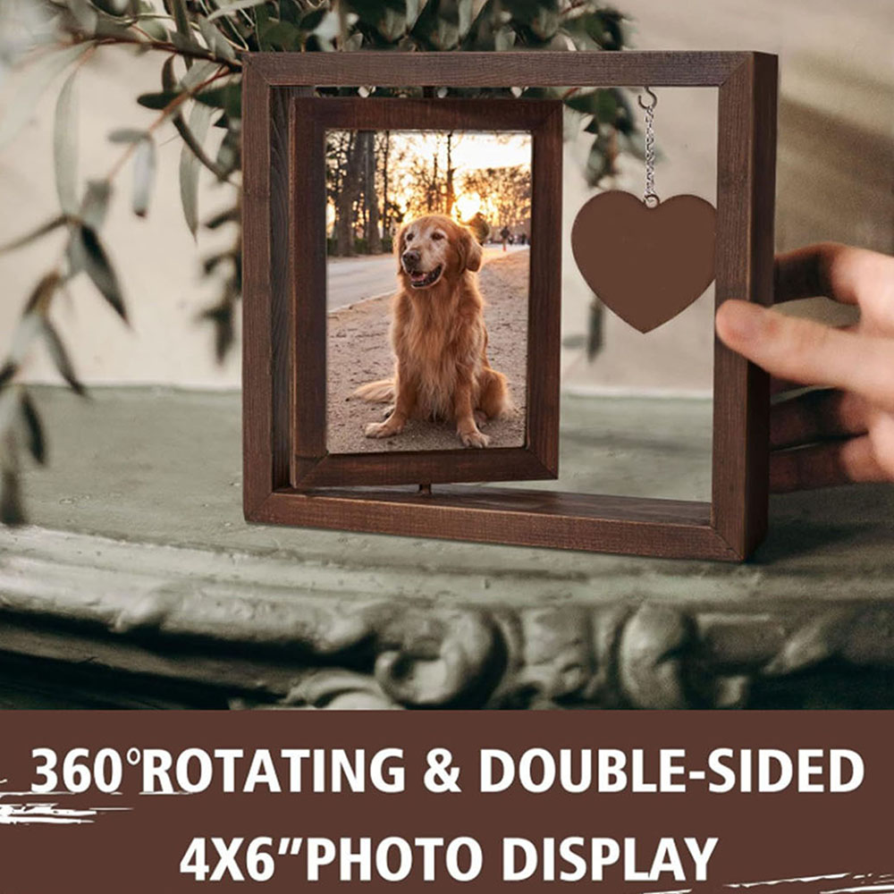 Bamboo Photo Frame - Ramka na zdjęcia pamiątkowe dla zwierząt,