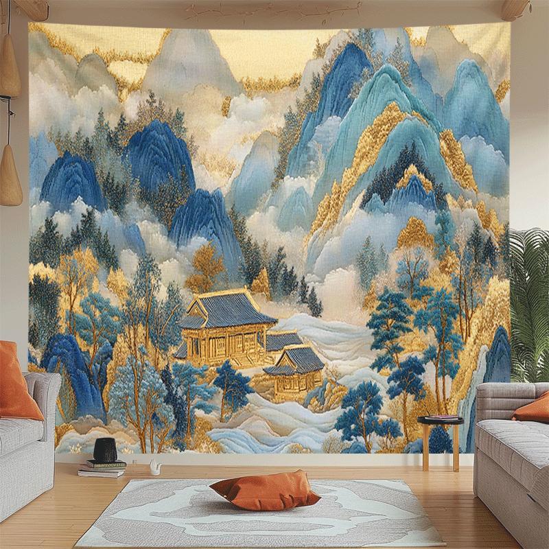 Home Decor Under 100 - Gobelin w stylu vintage z chińskim