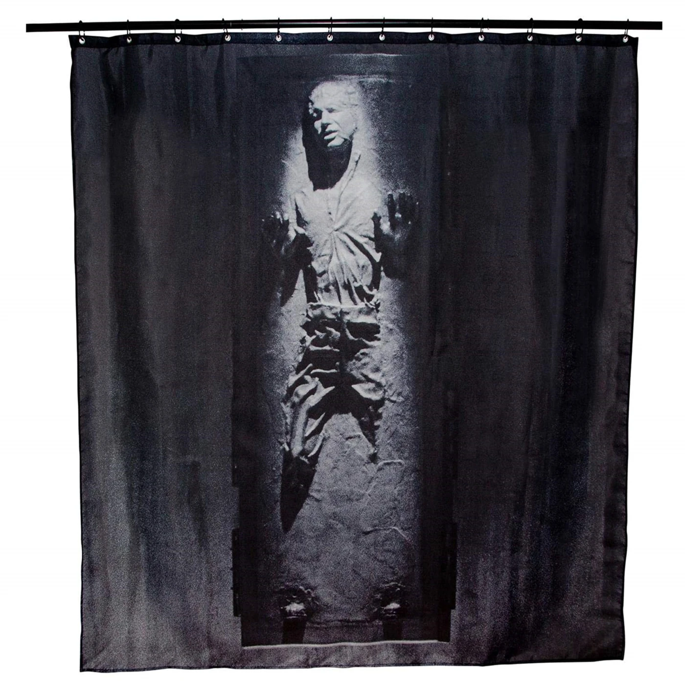 Home Decor Solo - Fabryczna zasłona prysznicowa Han Solo z