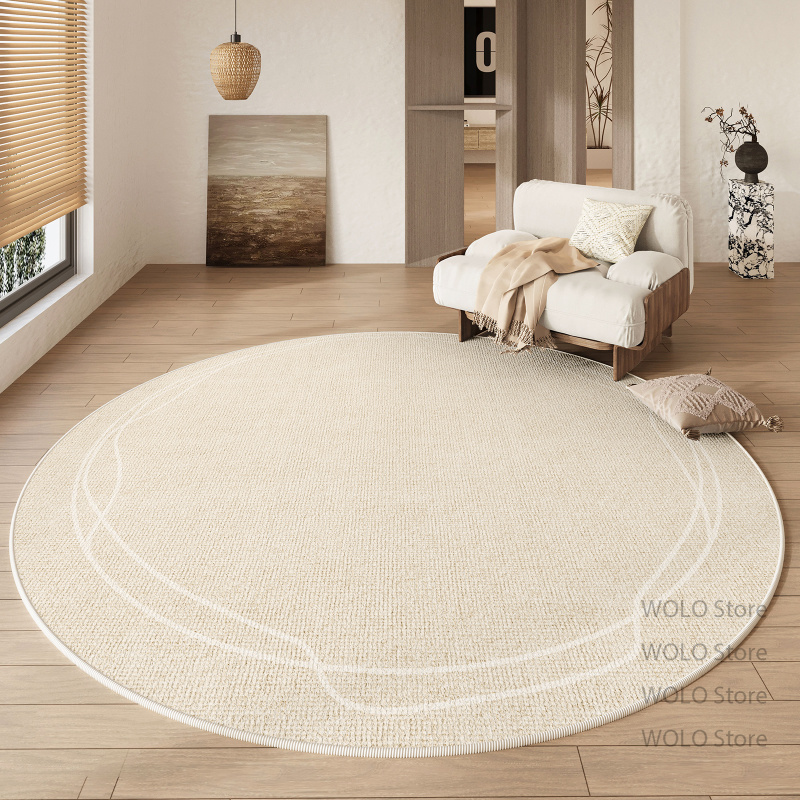 Home Decor Ig - Okrągły dywan w stylu IG Cream