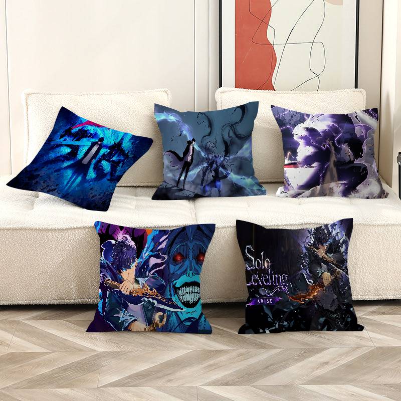 Home Decor Solo - Poszewka na poduszkę z motywem anime