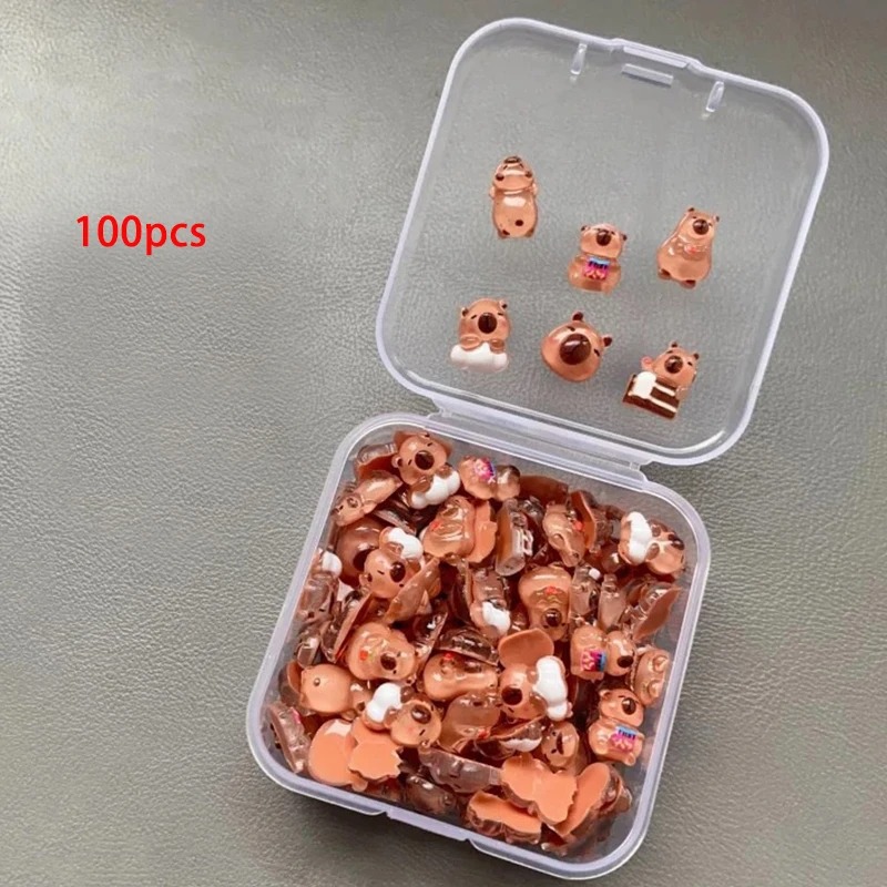100 szt. Mini Figurki Kapibar, – Home Decor Under 100 recenzja i cena