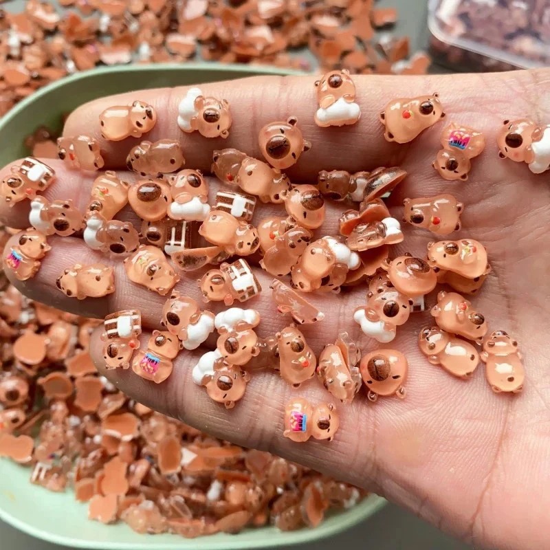 100 szt. Mini Figurki Kapibar, – Home Decor Under 100 recenzja i cena