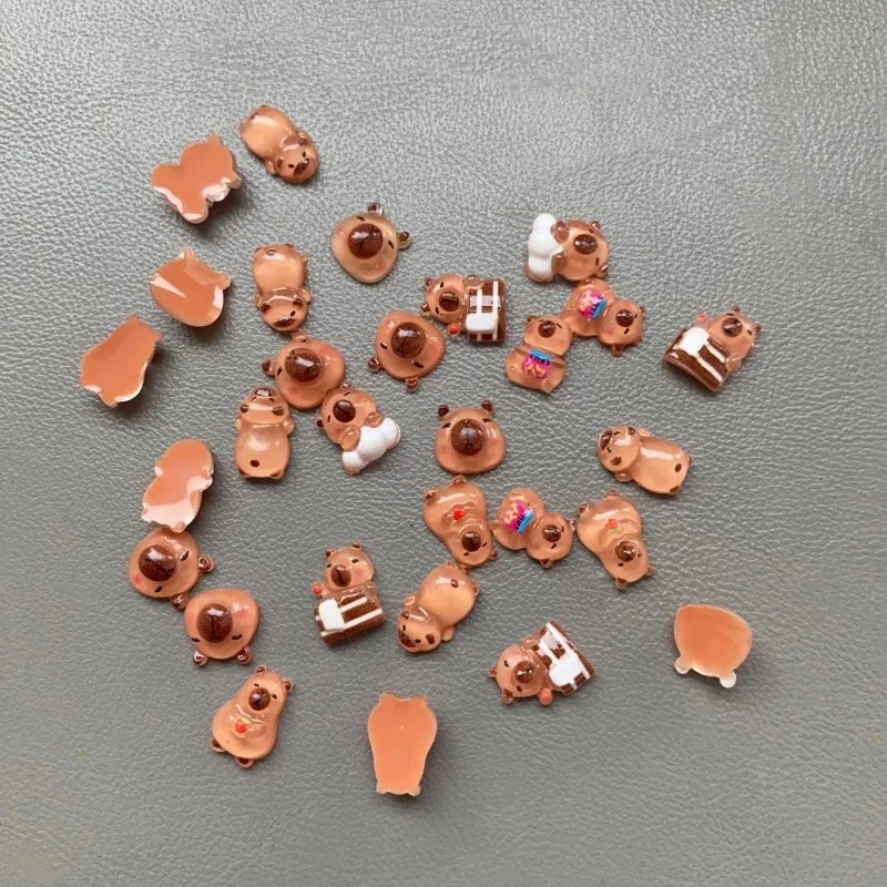 100 szt. Mini Figurki Kapibar, – Home Decor Under 100 recenzja i cena