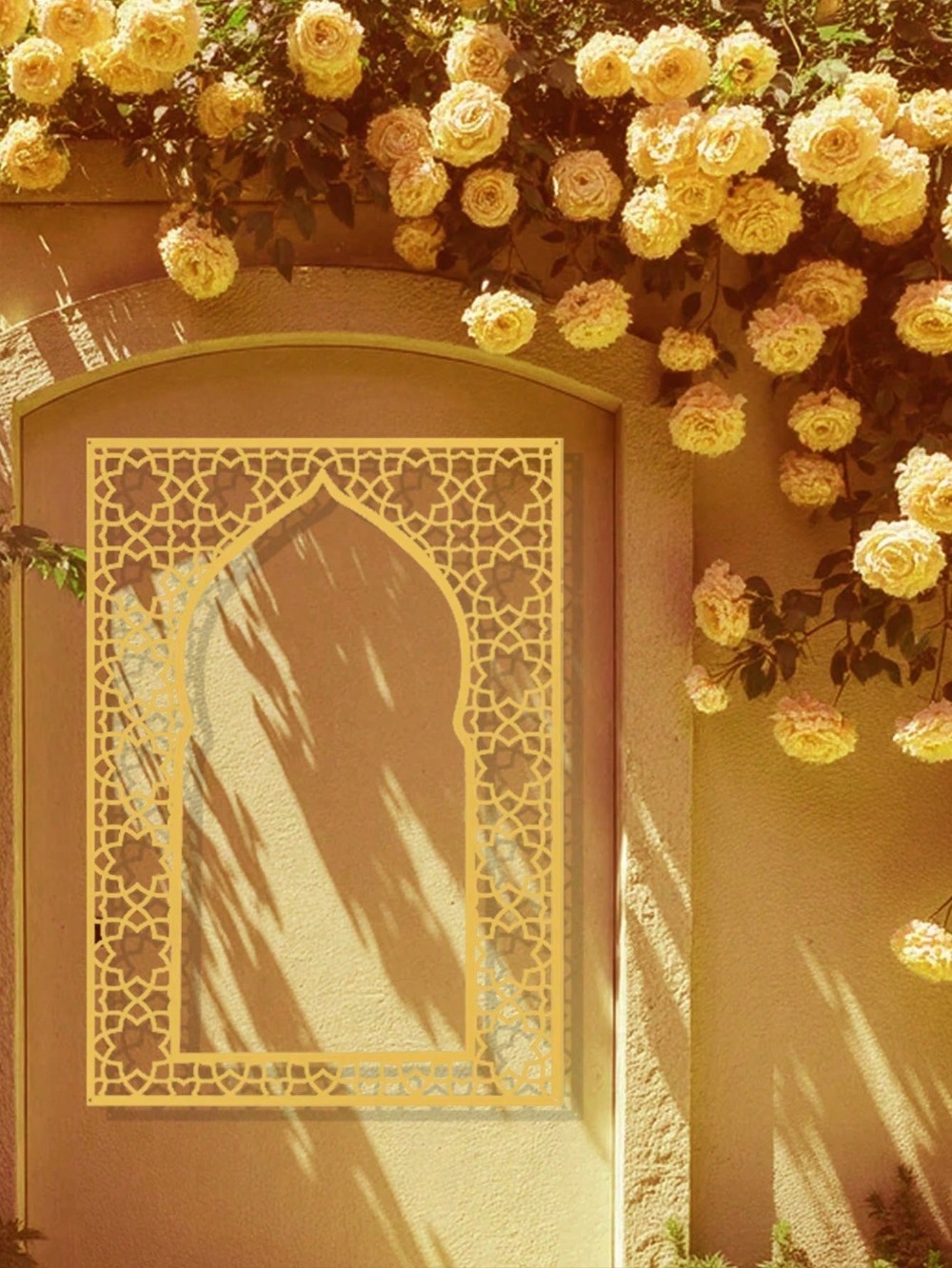 Islamska metalowa dekoracja śc – Home Decor Ramadan recenzja i cena
