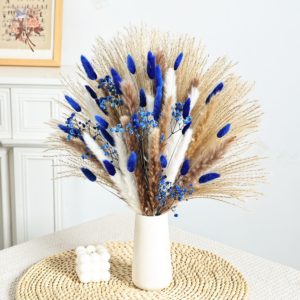 70 Gałązek Niebieskiego Puszys – Pampas Grass Decor recenzja i cena