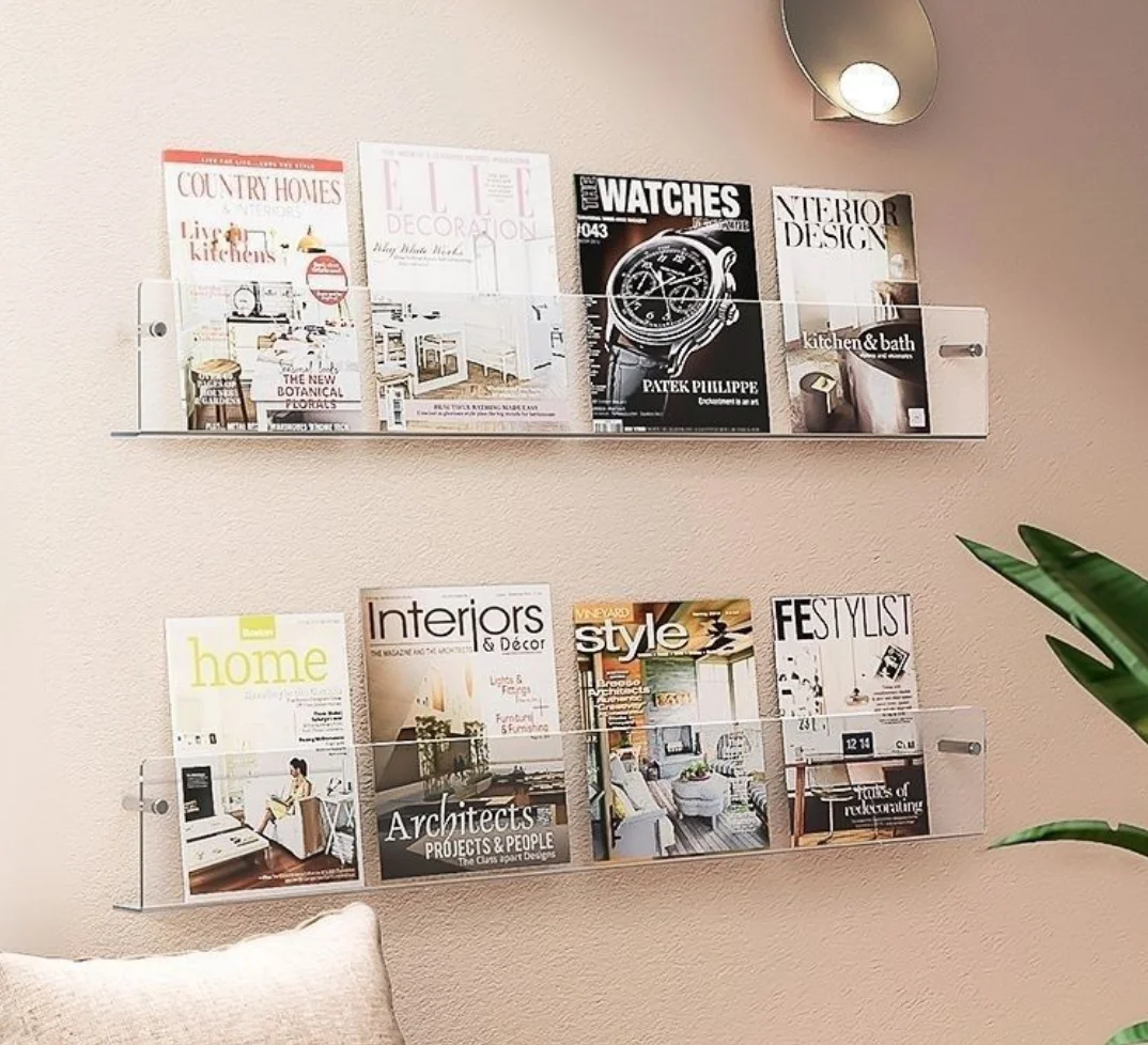 Akrylowe gazety, książki, maga – Home Decor Brochure recenzja i cena