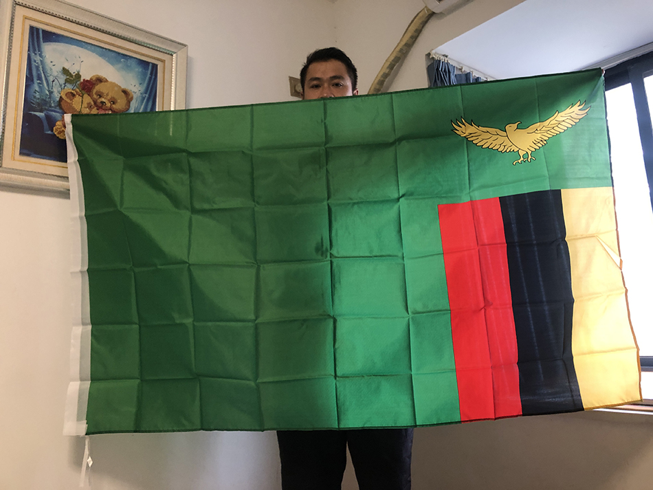 (SKY FLAG) Flaga Zambii 90x150 – Home Decor Zambia recenzja i cena