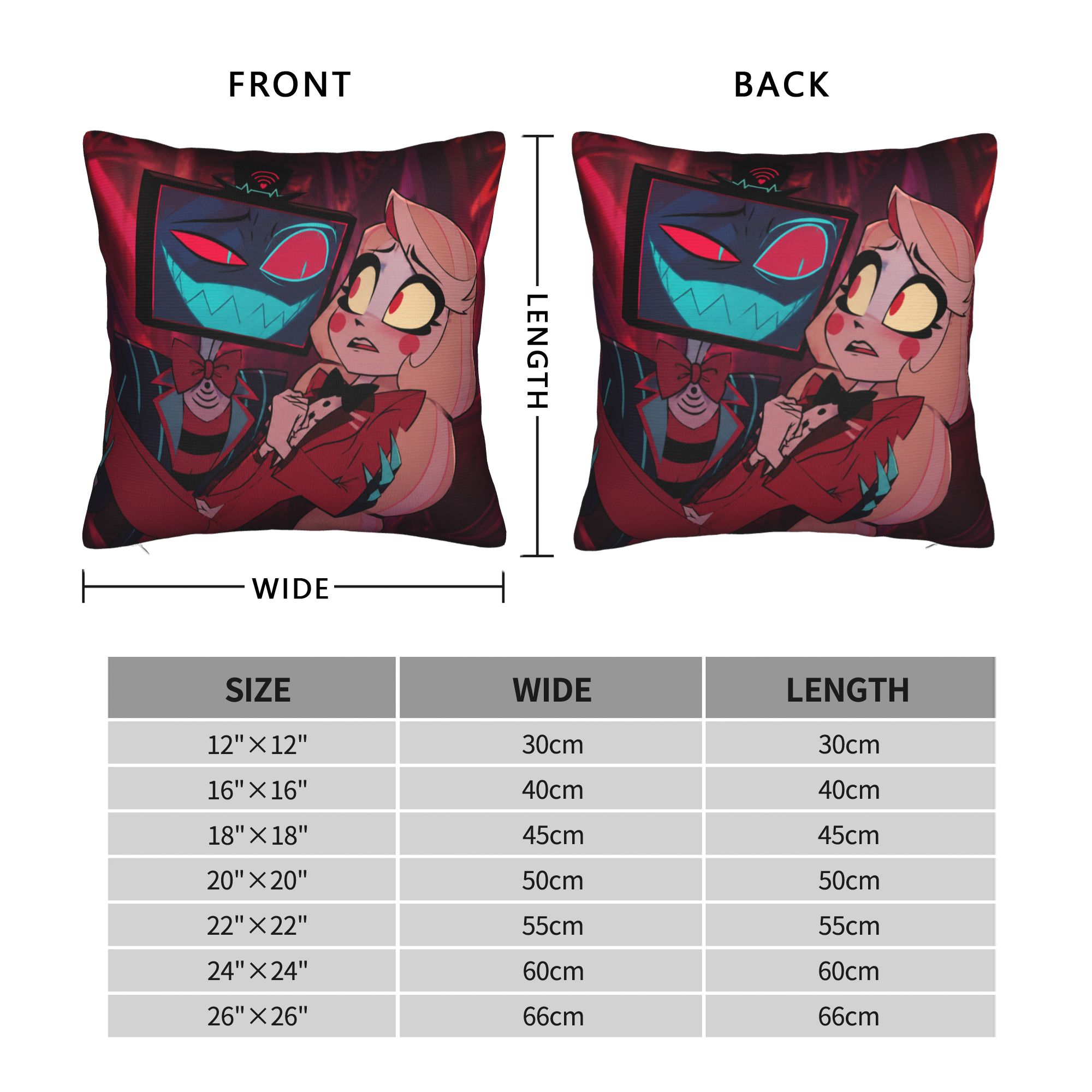 Poszewka na poduszkę Hazbin Ho – Home Decor Solo recenzja i cena