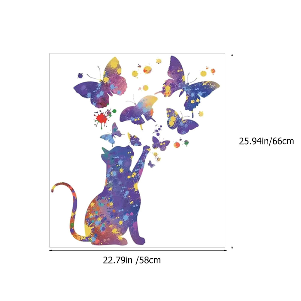 2 arkusze naklejek z kotami na – Home Decor Cat recenzja i cena