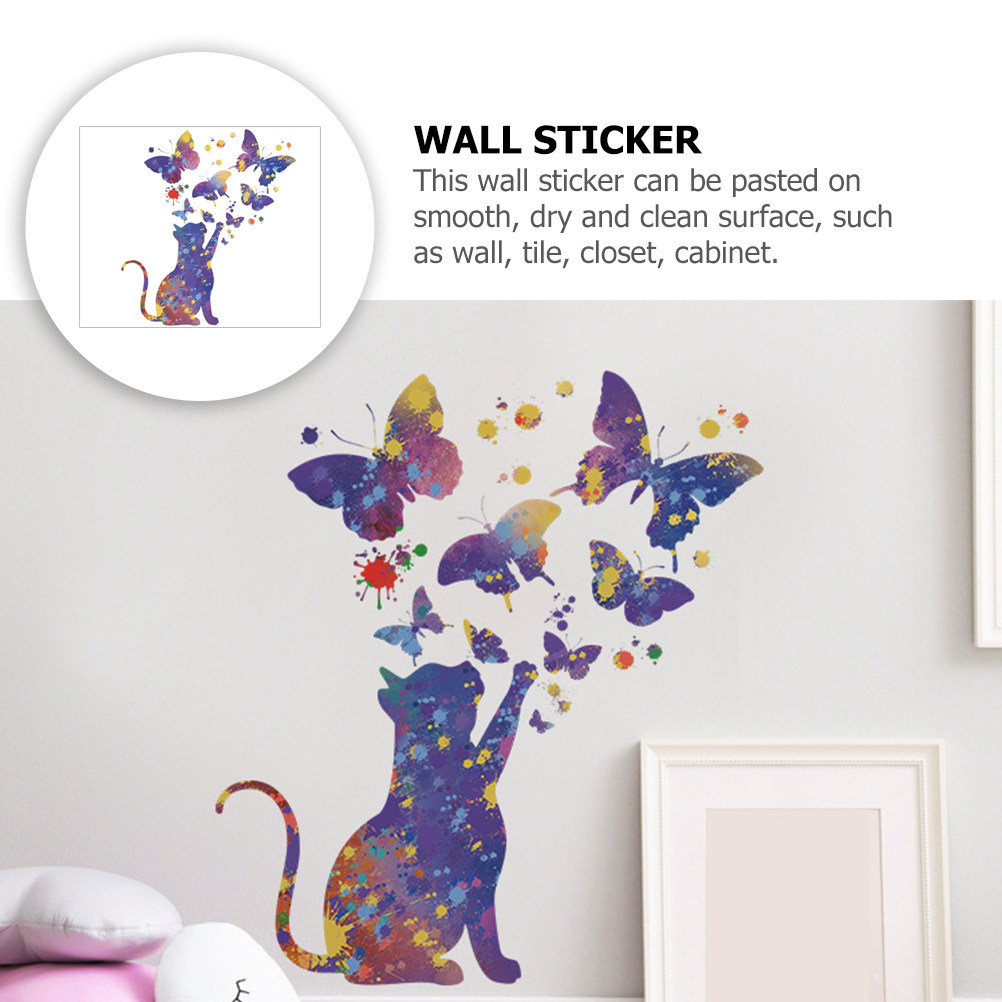 2 arkusze naklejek z kotami na – Home Decor Cat recenzja i cena