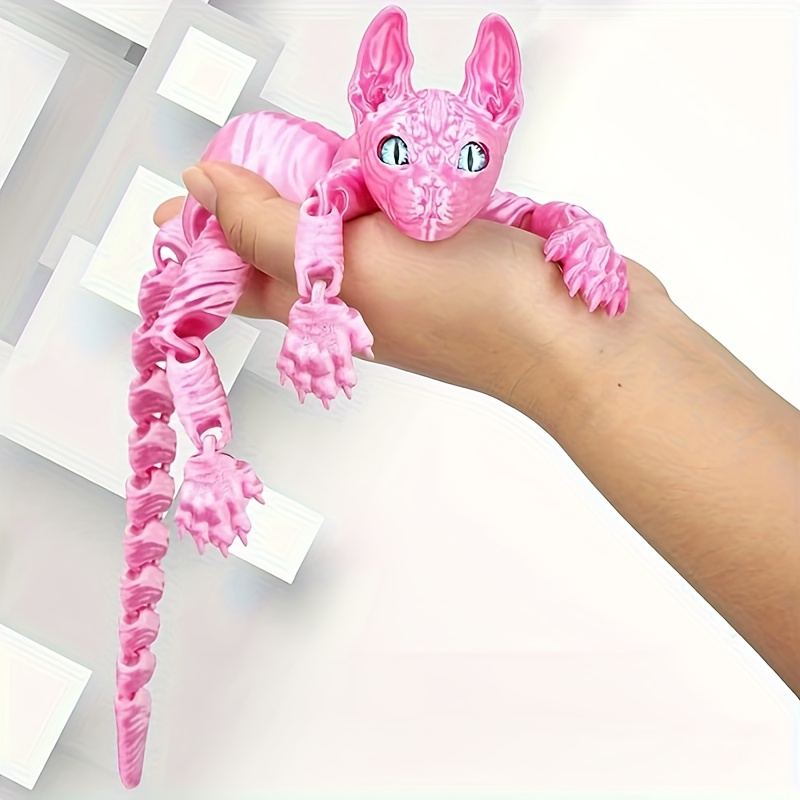 1 szt. Drukowana w 3D figurka  – Home Decor Cat recenzja i cena