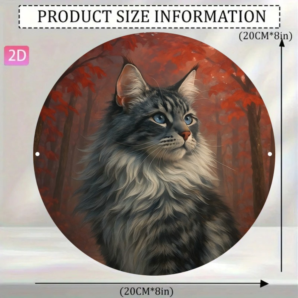 Płaska, okrągła, vintage tabli – Home Decor Cat recenzja i cena