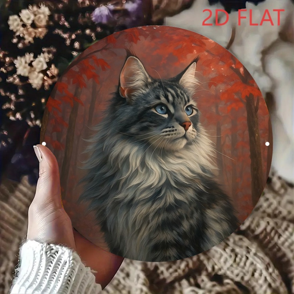 Płaska, okrągła, vintage tabli – Home Decor Cat recenzja i cena