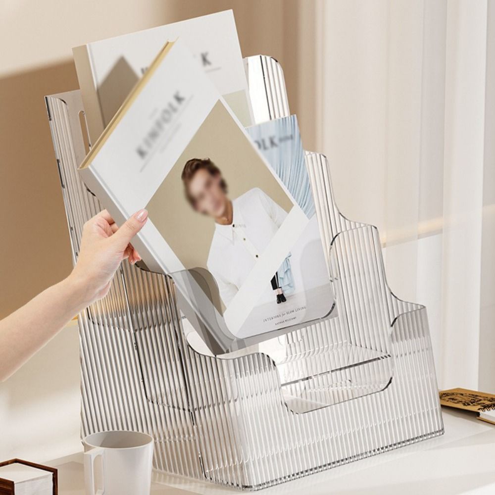 Przezroczysty plastikowy stoja – Home Decor Brochure recenzja i cena
