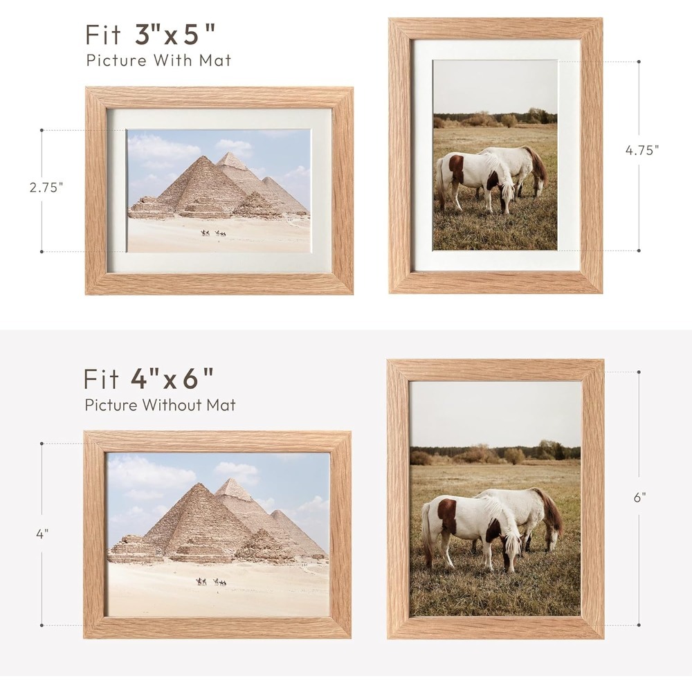 Ramka na zdjęcia 4x6, z litego – Bamboo Photo Frame recenzja i cena