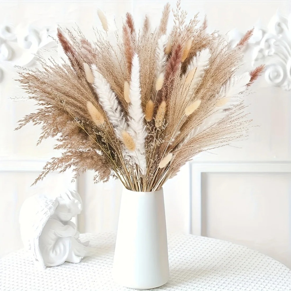 80 Sztuk Naturalnych Suszonych – Pampas Grass Decor recenzja i cena