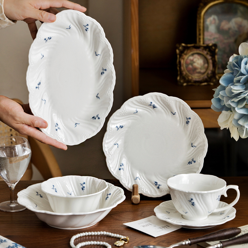 Talerz ceramiczny Niebieski kw – Ceramic Trinket Dish recenzja i cena