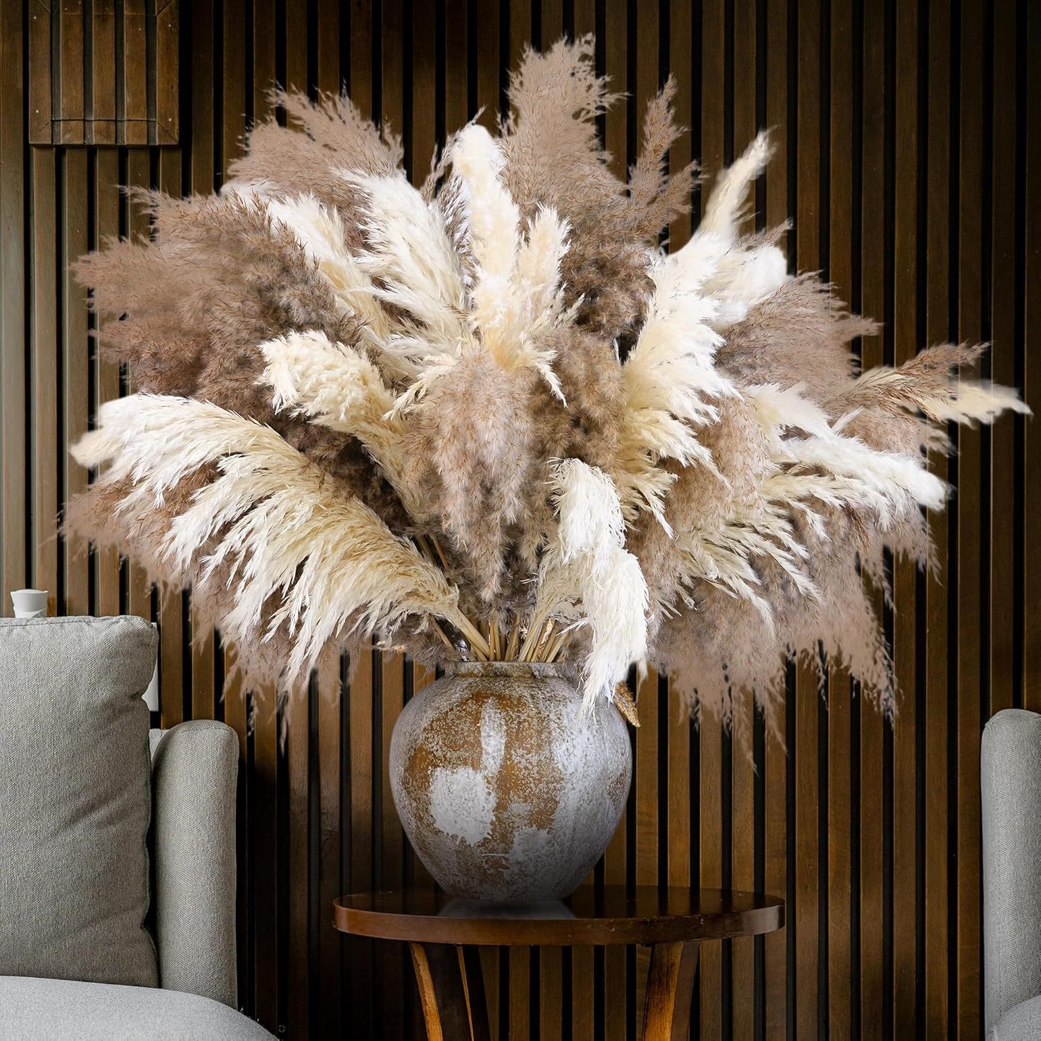 30 SZTUK BIAŁEJ TRZEWICY PAMPA – Pampas Grass Decor recenzja i cena