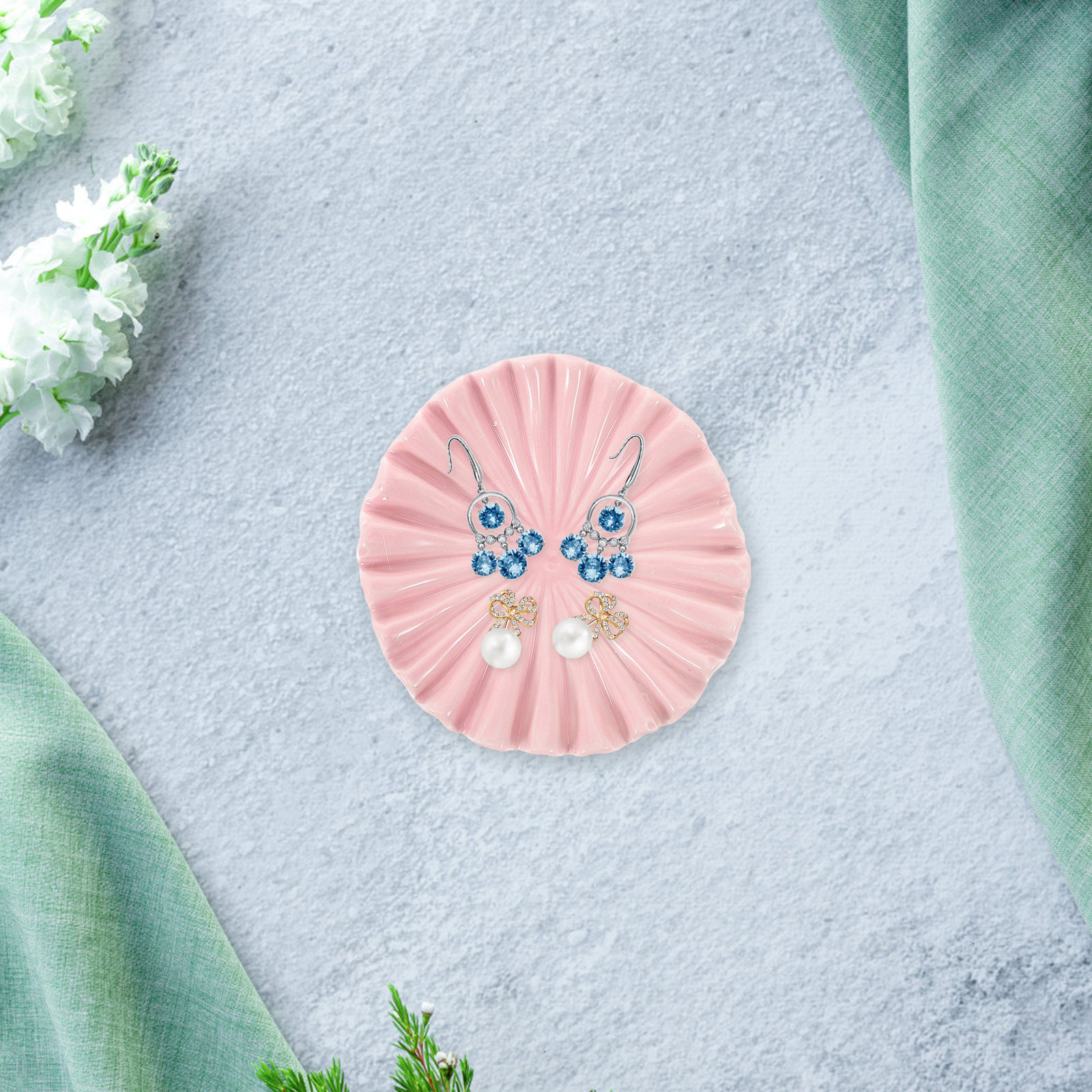 Ceramiczna taca na biżuterię,  – Ceramic Trinket Dish recenzja i cena