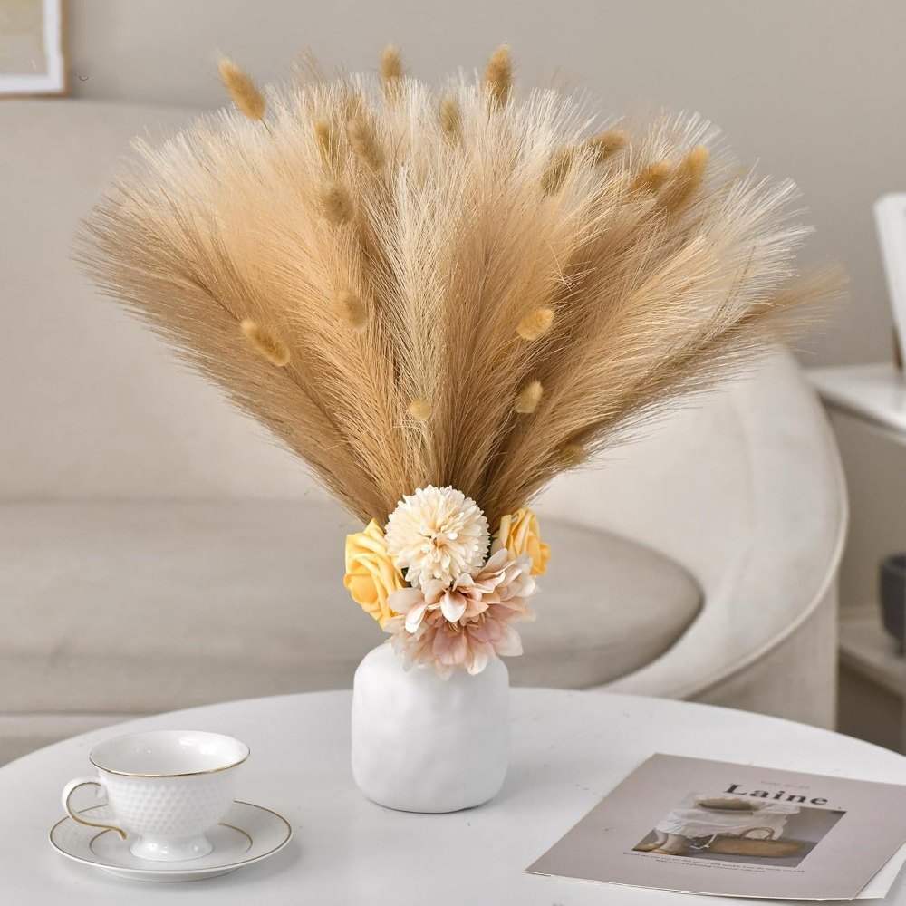 15 szt. Realistyczne sztuczne  – Pampas Grass Decor recenzja i cena