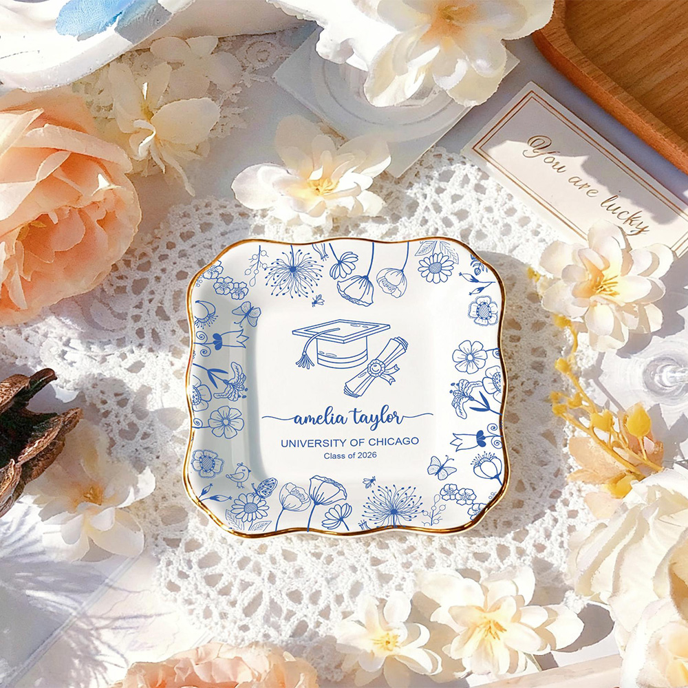 Personalizowana tacka na drobi – Ceramic Trinket Dish recenzja i cena