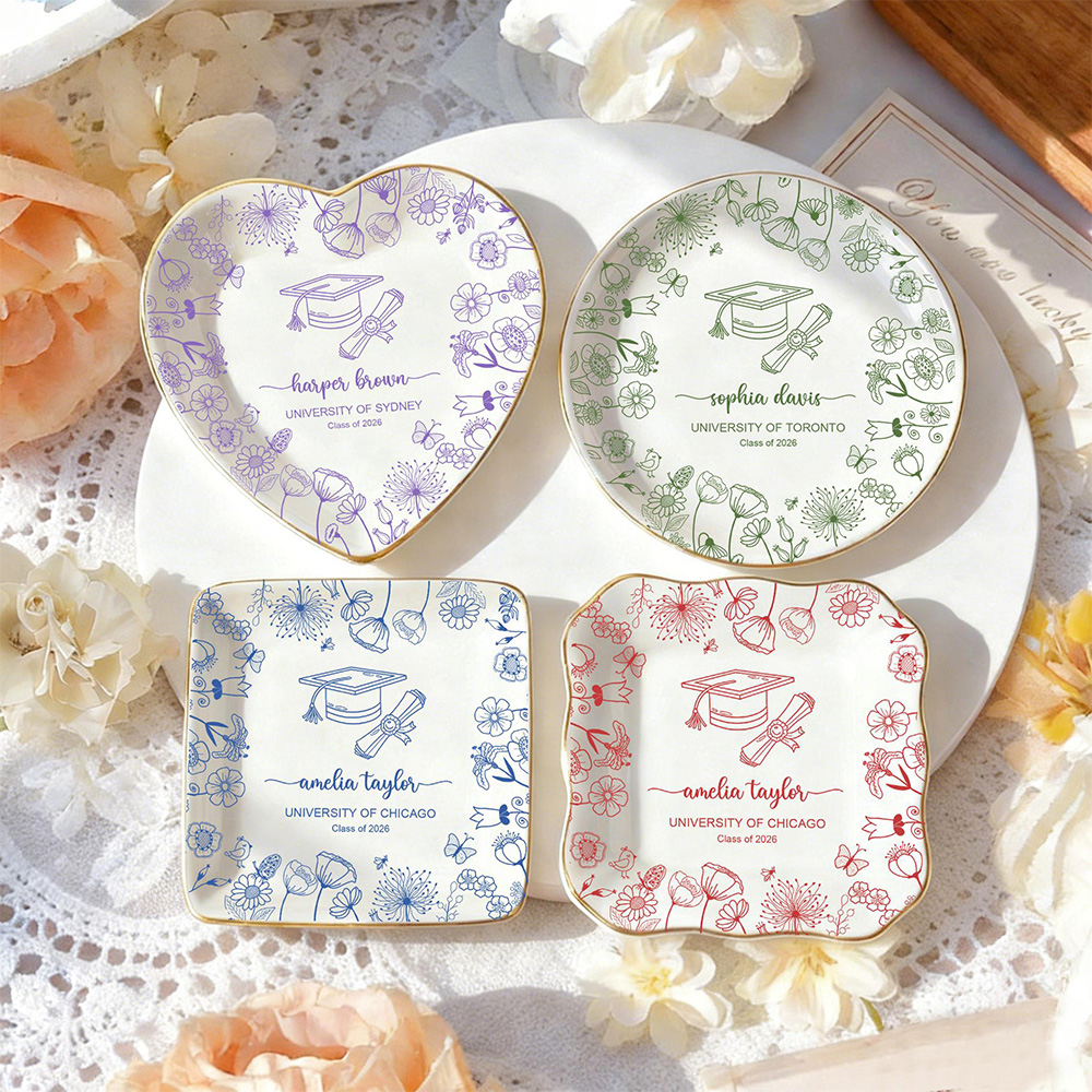Personalizowana tacka na drobi – Ceramic Trinket Dish recenzja i cena
