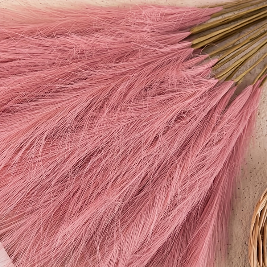 10Pc Sztuczna trawa pampasowa  – Pampas Grass Decor recenzja i cena