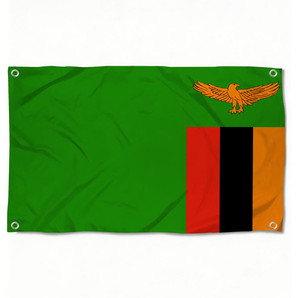 Gobelin z flagą Zambii do powi – Home Decor Zambia recenzja i cena