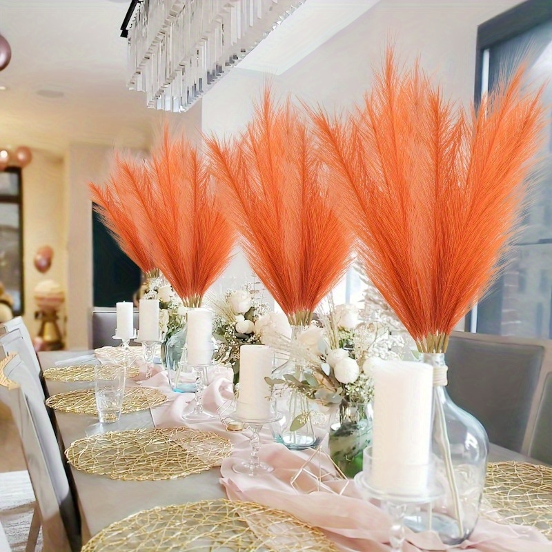 10 szt. Żywe pomarańczowe sztu – Pampas Grass Decor recenzja i cena