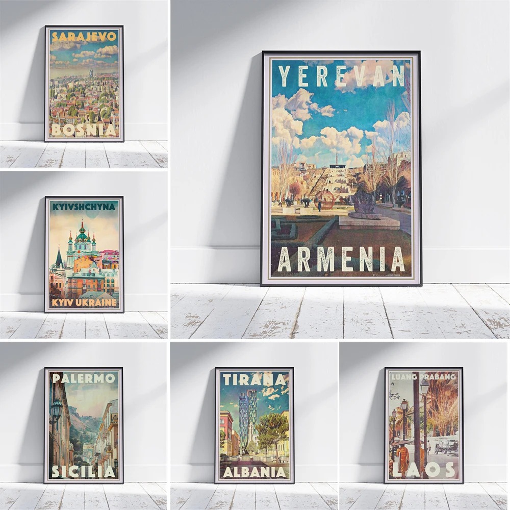 Armenia Travel Vintage Yerevan – Home Decor Yerevan recenzja i cena